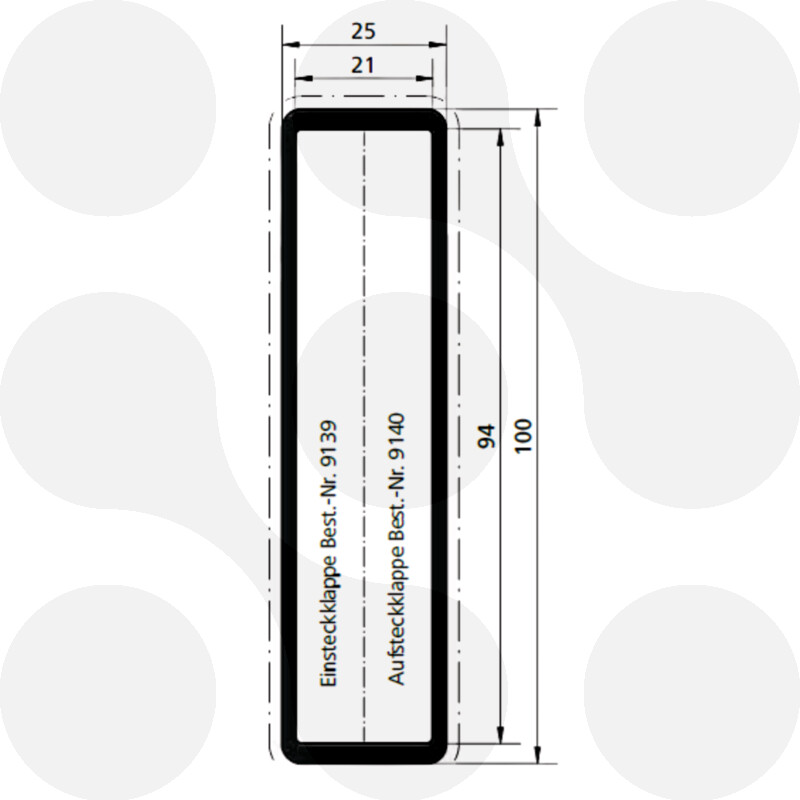 Antirutschmatte Rolle 20.000 x 100 x 4 mm