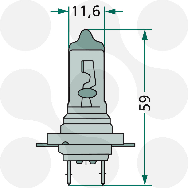 Halogenlampe, H7 24V MASTER'S Best