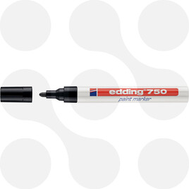 Lackmarker 2-4  mm Schwarz