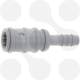 Aquamatik Wasserstecker 6mm Grau - Für Automatisch Produktbild-Vorschau 1