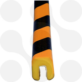 Kantenschutz g-schw. 100cm PU-Sch.Typ G