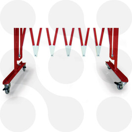 ScherengitterL360xH100cmWandh.+Rf. R-w