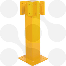 Eckpfosten 90 Grad H50xB10xT10cm St.gelb
