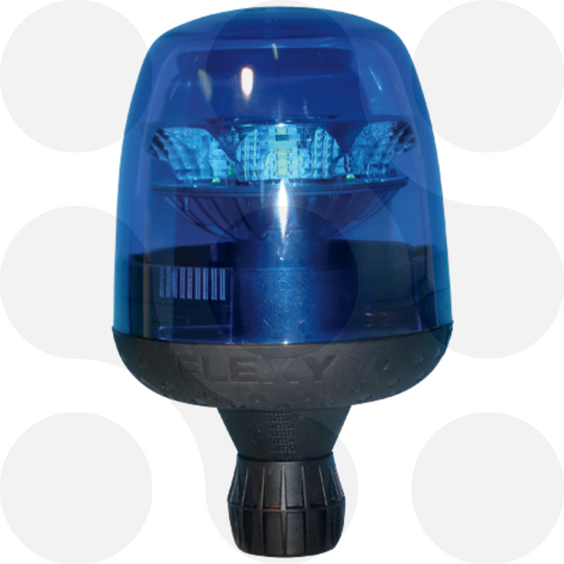 Rundumleuchte LED, blau, 10-30 Volt